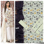 3 Pcs Women's Unstitched Embroidered Suit