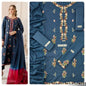 3 Pcs Women's Unstitched Embroidered Suit