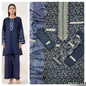 3 Pcs Women's Unstitched Embroidered Suit